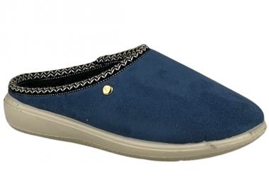 Παντόφλες γυναικείες | Υφασμάτινες | Υφαντίδης | 880310 | Μπλε - Υφαντίδης - 